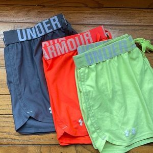 Under Armour Women’s Athletic shorts - 3 PACK!
